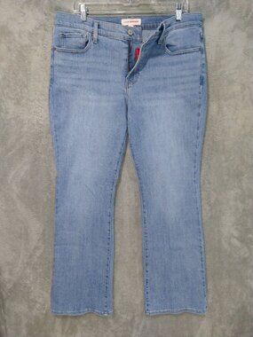 Lucky Brand Jeans Women 14/32 Blue Denim Sweet Boot Cut Mid Rise Stretch